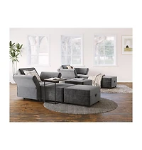 gaomon 113.4" Chenille Reversible Sectional Sofa, -Seater Modular Sectional Sofa, Comfy Sectional Sleeper Sofa Couch with Chaise