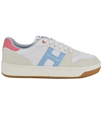 Tommy Hilfiger Women's Neenha Signature Logo Lace-Up Sneakers