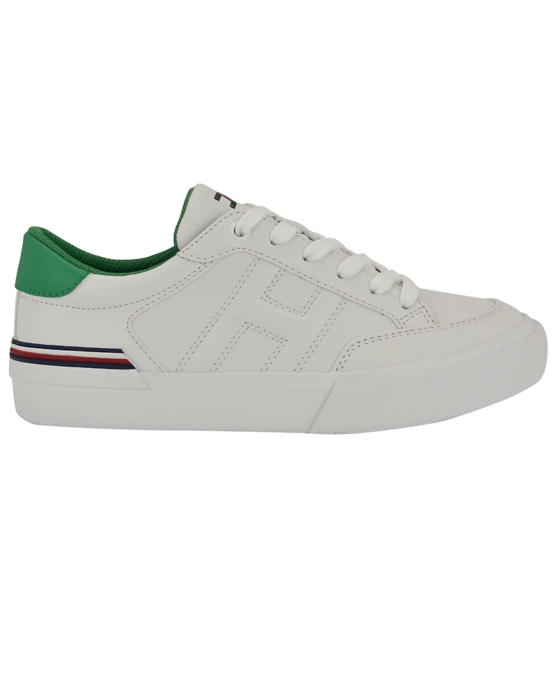 Tommy Hilfiger Women's Keziah Signature Stripe Lace-Up Sneakers