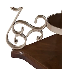 Lovmor Marble Pattern Living Room Cocktail Table End table Coffee table