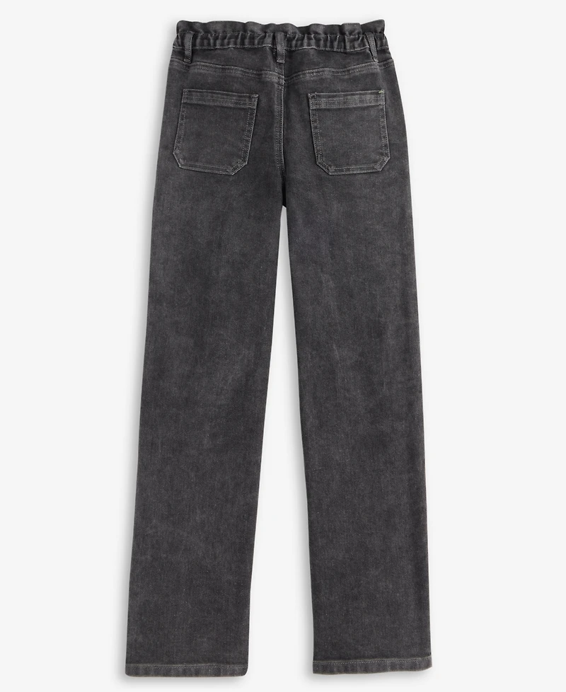 Epic Threads Little & Big Girls Paperbag Straight-Fit Jeans, Exclusively at Macy's