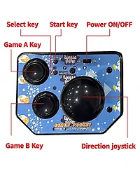 Nbcp Handheld Game Console, Plug and Play Wireless Video Retro Game Console (2 Packs)