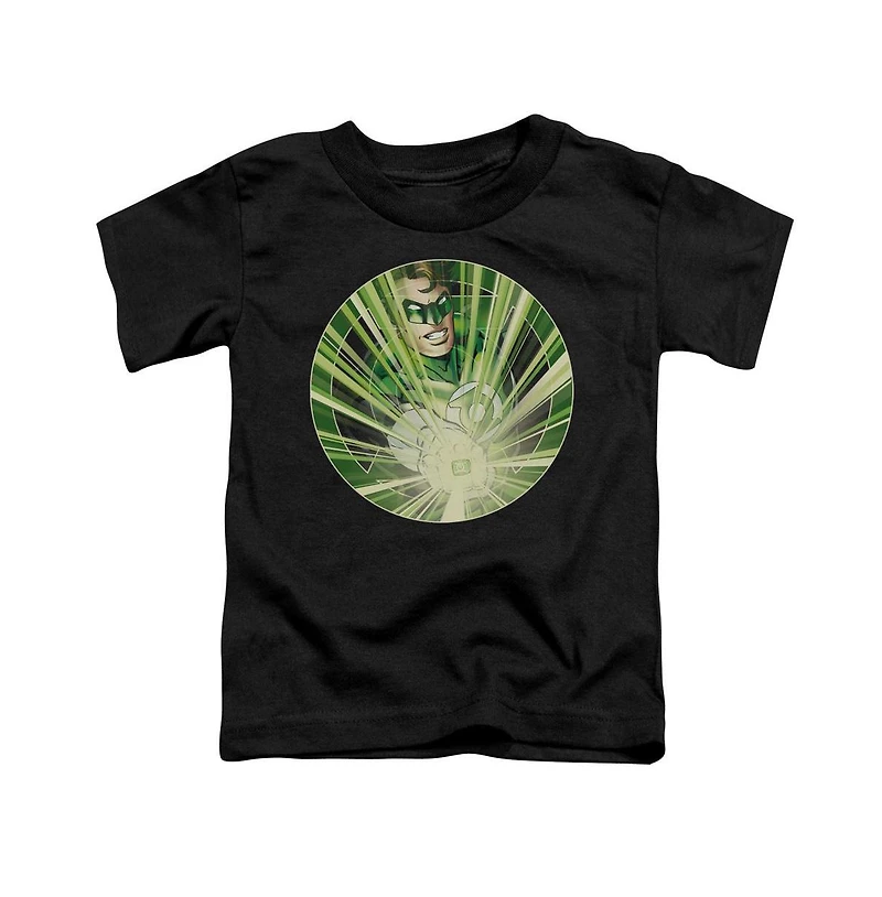 Green Lantern Baby-Girls Light Em Up Short Sleeve Toddler Tee / T-Shirt