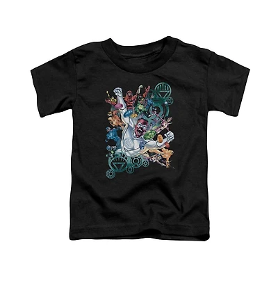 Green Lantern Baby-Girls Lanterns Unite Short Sleeve Toddler Tee / T-Shirt