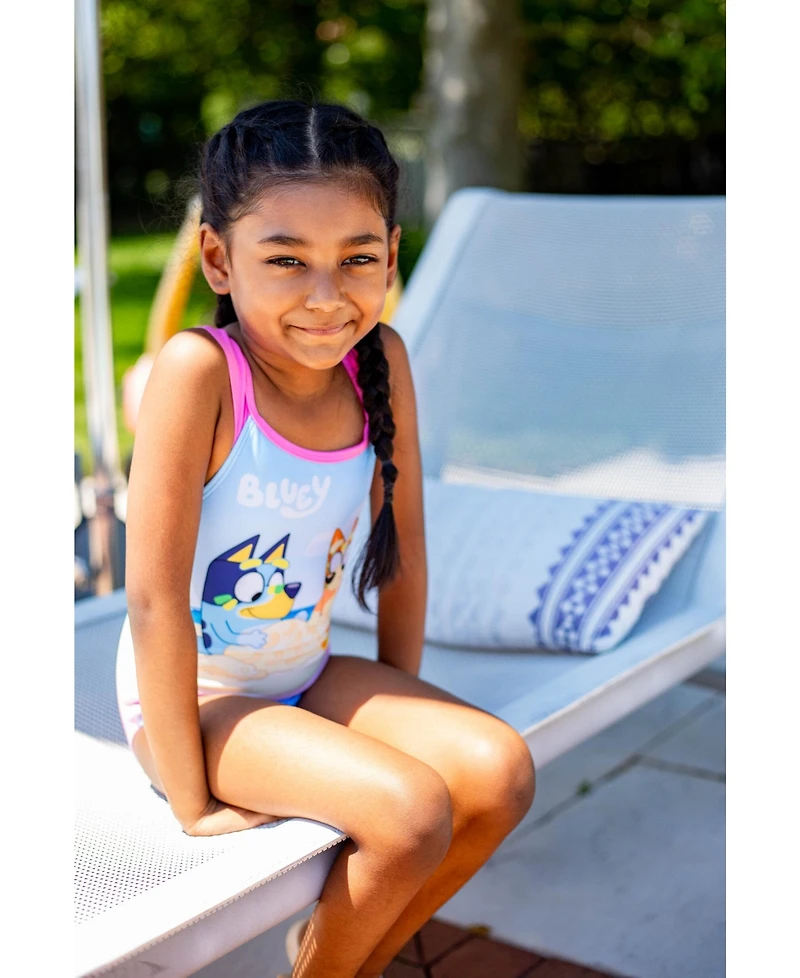 Bluey Baby Girls One Piece Bathing Suit