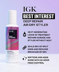 Igk Hair Best Interest Deep Repair Air Dry Styler