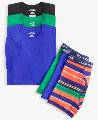 Polo Ralph Lauren Short Sleeve Sleep Shirt Boxer Briefs Exclusively At Macys