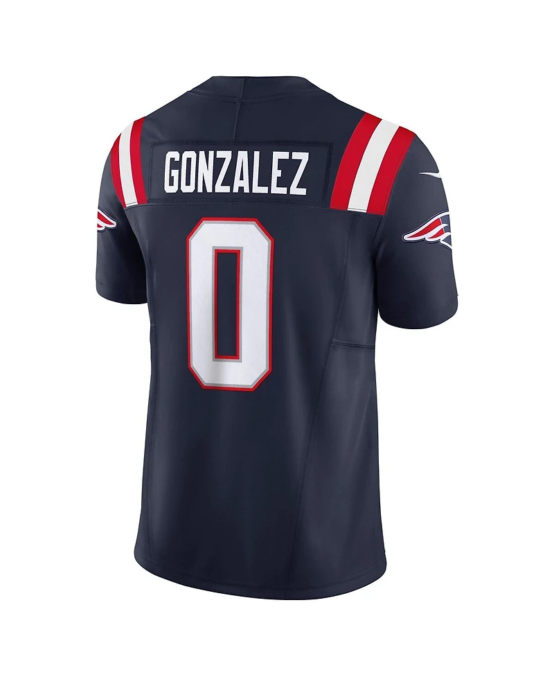 Nike Men's Christian Gonzalez Navy New England Patriots Vapor F.u.s.e. Limited Jersey
