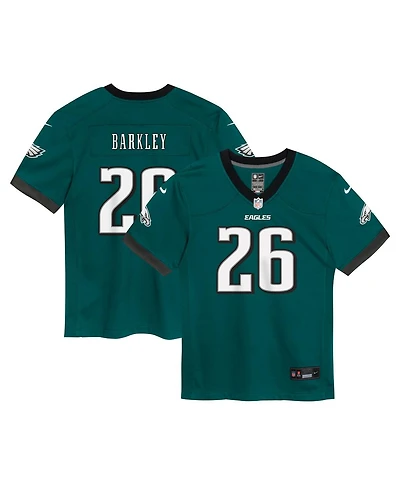 Nike Preschool Saquon Barkley Midnight Green Philadelphia Eagles Player Game Jersey