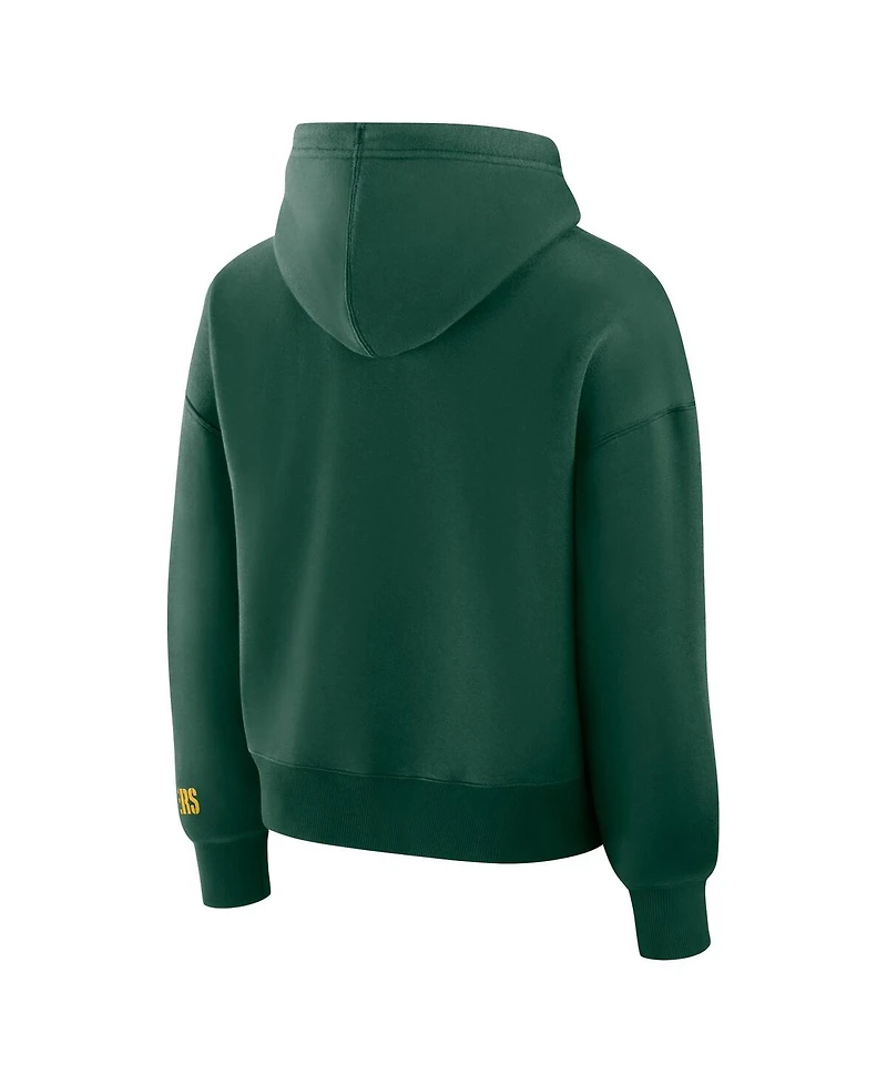 Fanatics Women's Green Bay Packers Legacy Fleece Pullover Hoodie