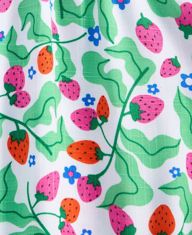 Epic Threads Little & Big Girls Berry-Print Smocked Puff-Sleeve Top, Exclusively at Macy's