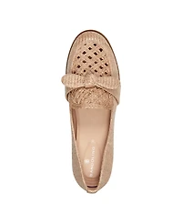 Bandolino Women's Lilanaa Raffia Woven Knotted Loafers