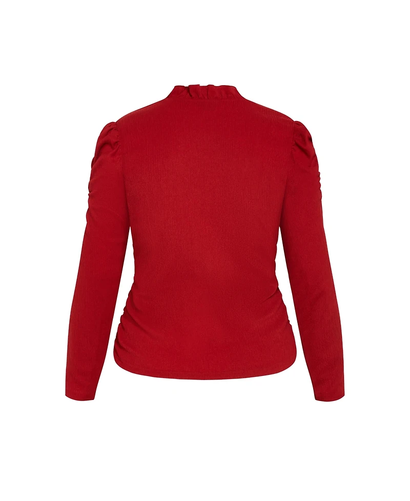 City Chic Plus Anika Top