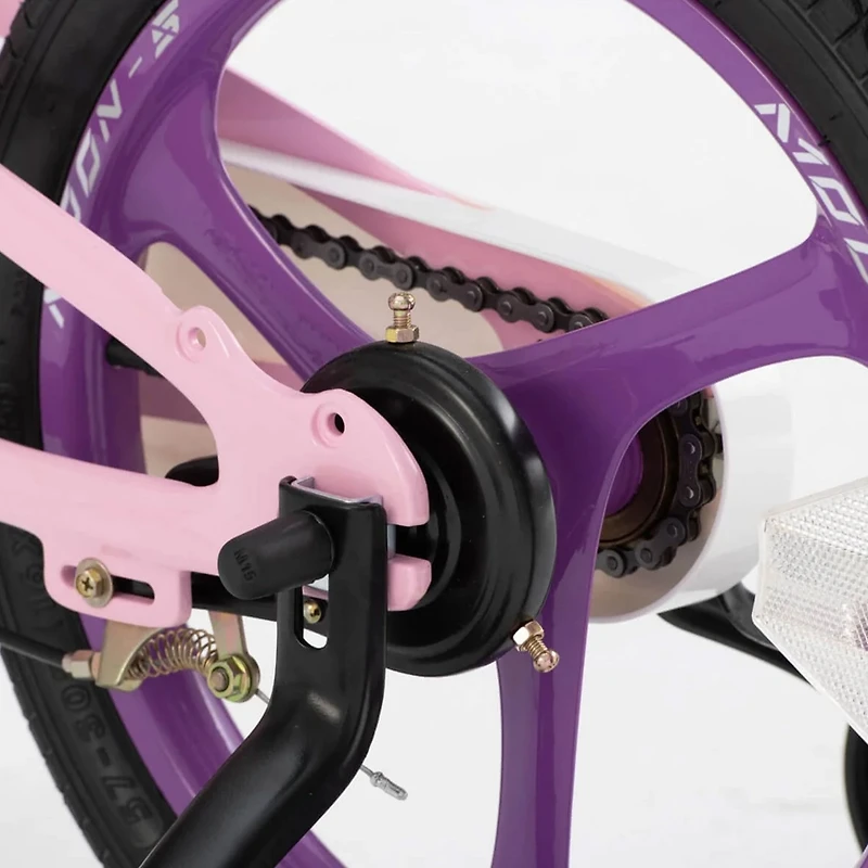 RoyalBaby Moon-5 14" Magnesium Alloy Kids Bicycle with Training Wheels
