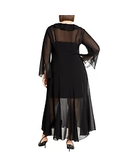 City Chic Plus Vamp Maxi Dress