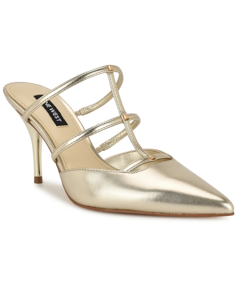 Nine West Women's Tianala Caged Slip-On Stiletto Pumps