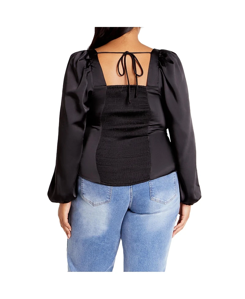 City Chic Plus Sienna Top