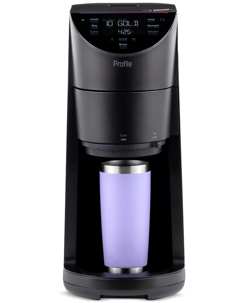 Ge Appliances Profile Smart Grind and Brew Coffee Maker with Podless Single Serve