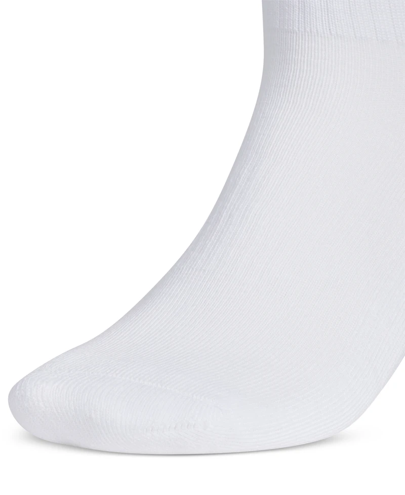 adidas Men's 6pk. Logo Quarter Socks