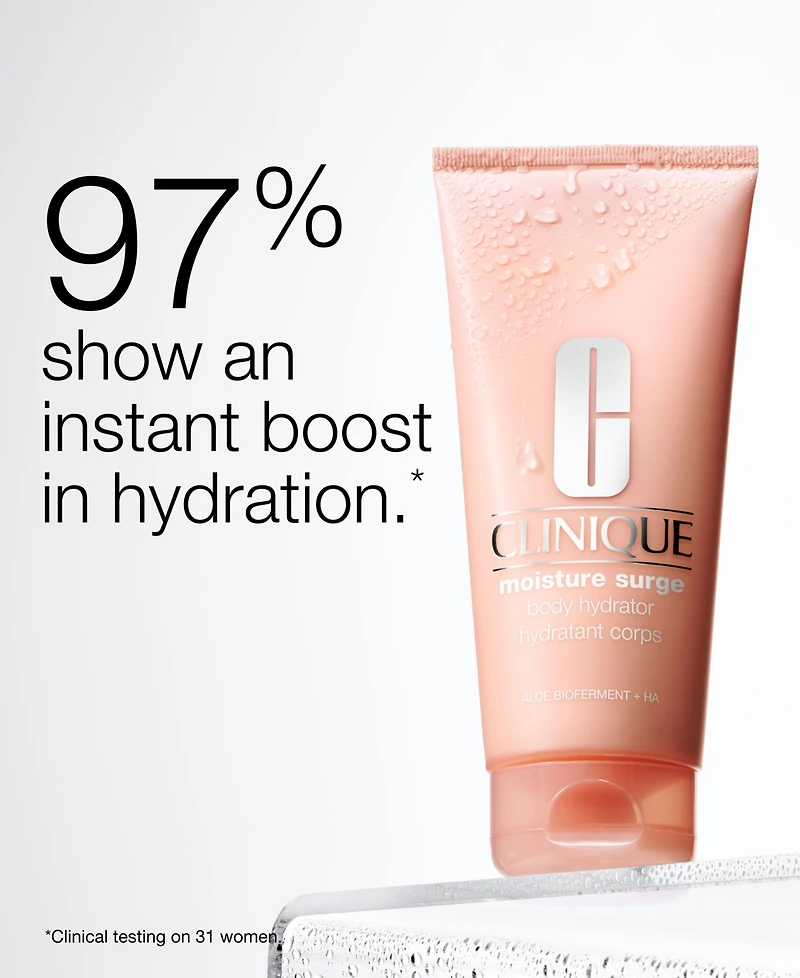 Clinique Moisture Surge Body Hydrator Lotion With Hyaluronic Acid, 200 ml