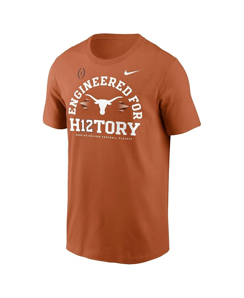 Nike Men's Texas Orange Longhorns 2024 College Football Playoff Engineered for History T-Shirt