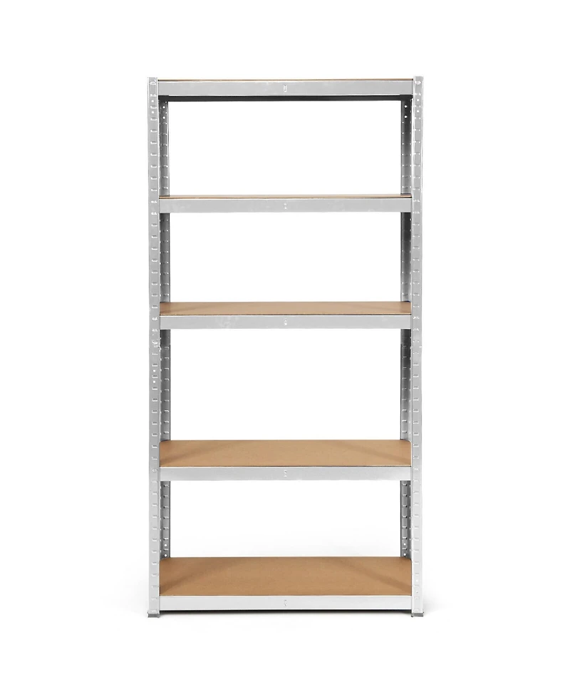 Gymax Adjustable 36''x72'' Heavy Duty 5 Level Garage Tool Shelf 2000lbs