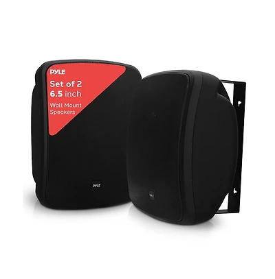 Pyle 6.5” Bluetooth Wireless Waterproof Speakers - 800W Max Power, 2-Way Full Range Stereo Sound, Marine Grade, Indoor/Outdoor Use