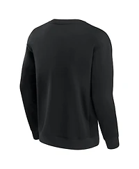 Fanatics Men's and Women's Black Cincinnati Bengals Elements Unlimited Fleece Pullover Sweatshirt