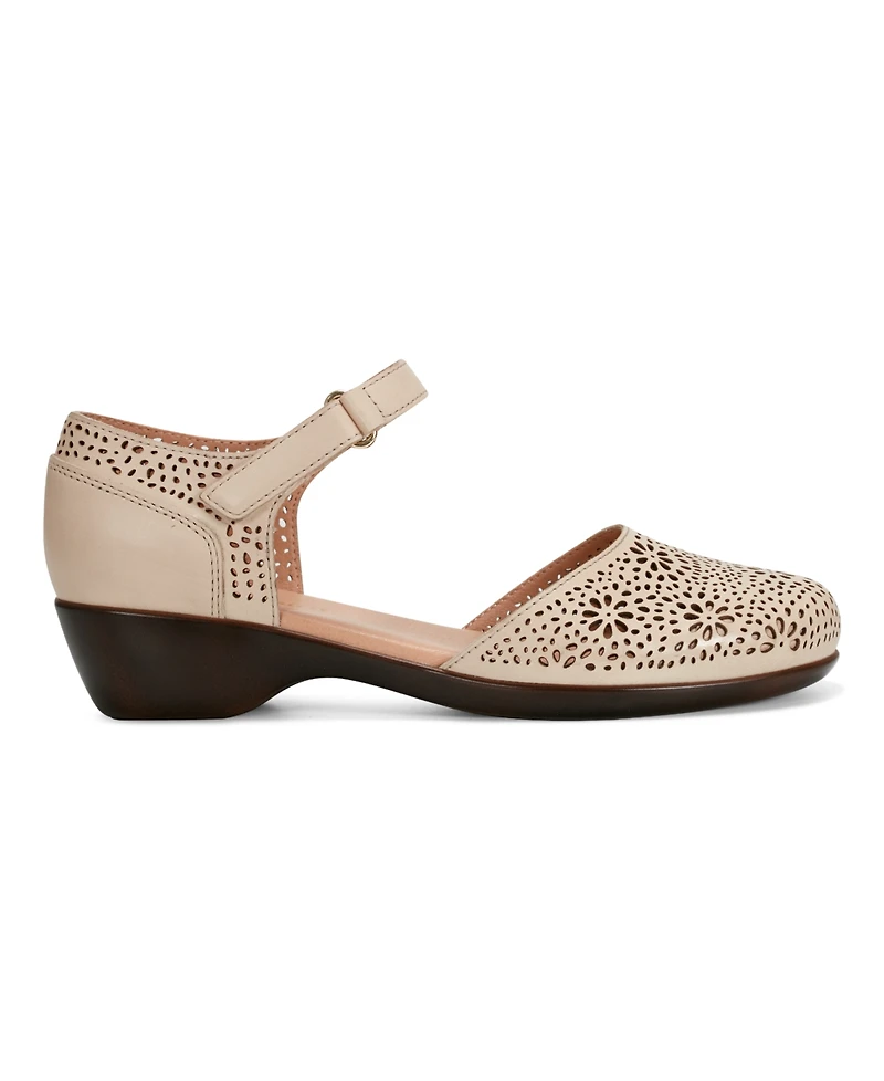 Easy Spirit Women's Denita Two-Piece Mary Jane Flats