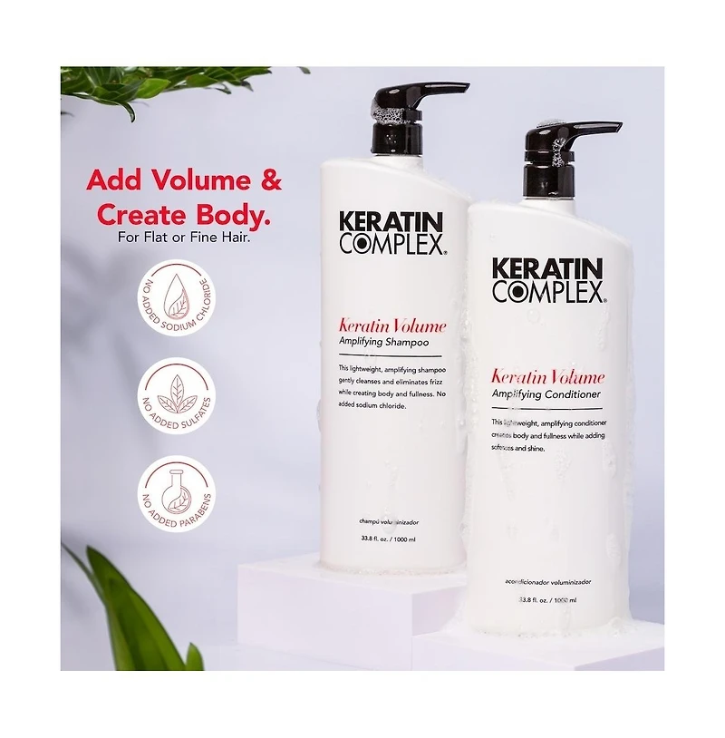 Keratin Complex Keratin Volume Amplifying Shampoo, 33.8 oz.