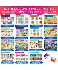 Quokka Montessori Busy Book for Toddlers 3-5 Years with Interactive Pages