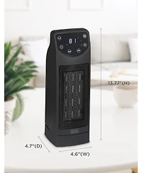 Oscillating Desktop Heater with Remote