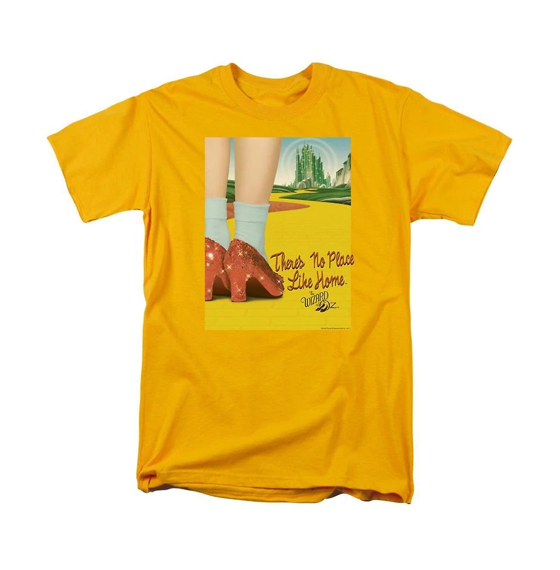 Wizard Of Oz Mens The Way Home Short Sleeve Adult Tee / T-Shirt