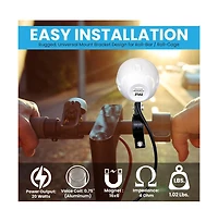 Pyle 2.25 Waterproof Motorcycle Box Speakers, Compact Off-Road System, White