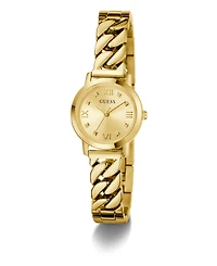 Guess Women's Analog Gold Tone Steel Watch, 25mm