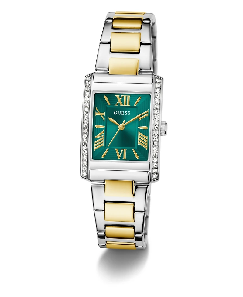 Guess Women's Analog Two-Tone Stainless Steel Watch, 27mm