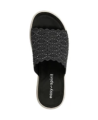 Easy Spirit Women's Alora Embellished Slide Sandals
