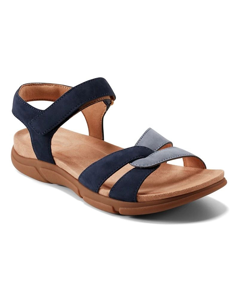 Easy Spirit Women's Marian Strappy Flat Sandals
