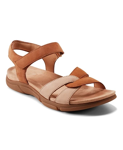Easy Spirit Women's Marian Strappy Flat Sandals