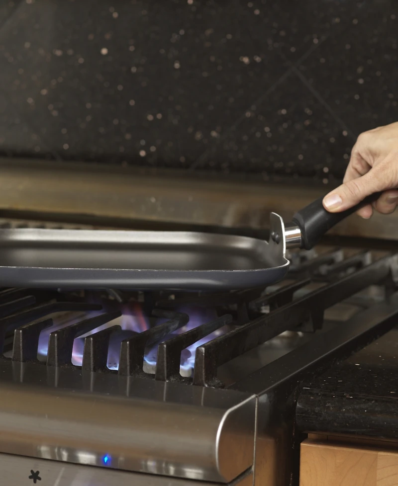 GoodCook Aluminum 11" Square Griddle Pan