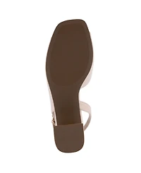 Jones New York Women's Ondree Slingback D'Orsay Peep Toe Block Heel Sandals