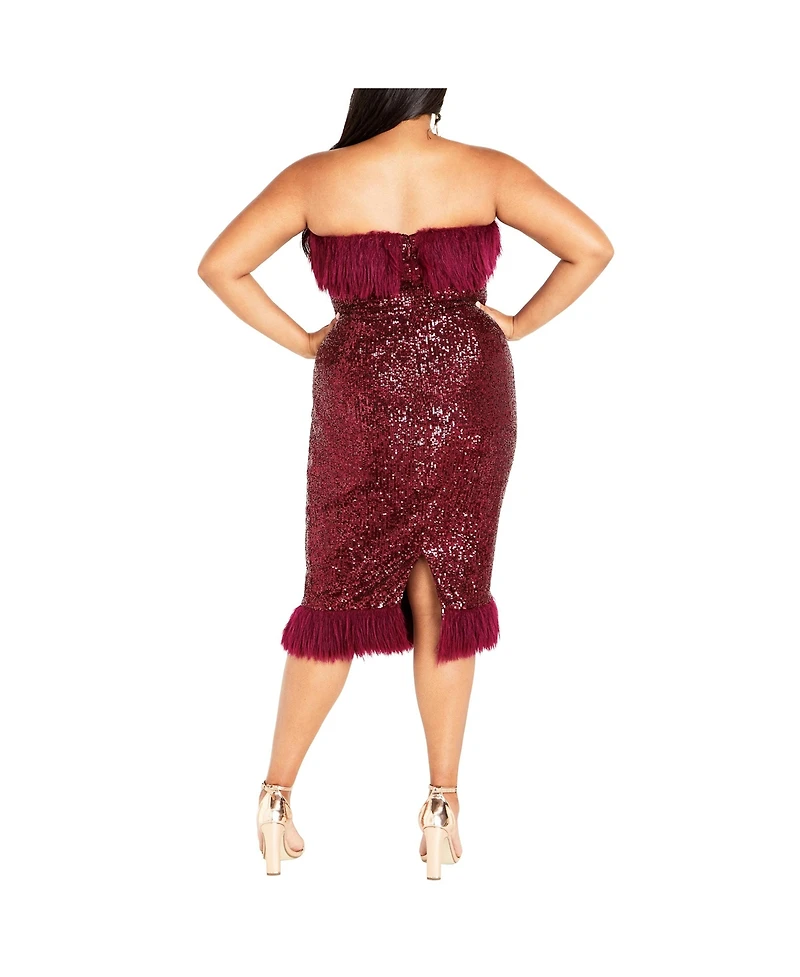 City Chic Plus Ezra Dress