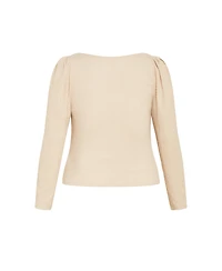 City Chic Plus Mysteria Top