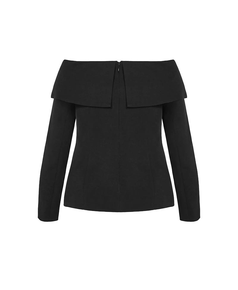 City Chic Plus Talia Jacket