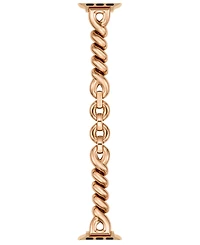 Kate Spade New York Women's Rose Gold-Tone Stainless Steel Band for Apple Watch, 38/40/41/42/44/45mm
