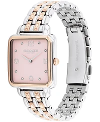 Coach Women's Cass Two-Tone Stainless Steel Bracelet Watch, 28mm