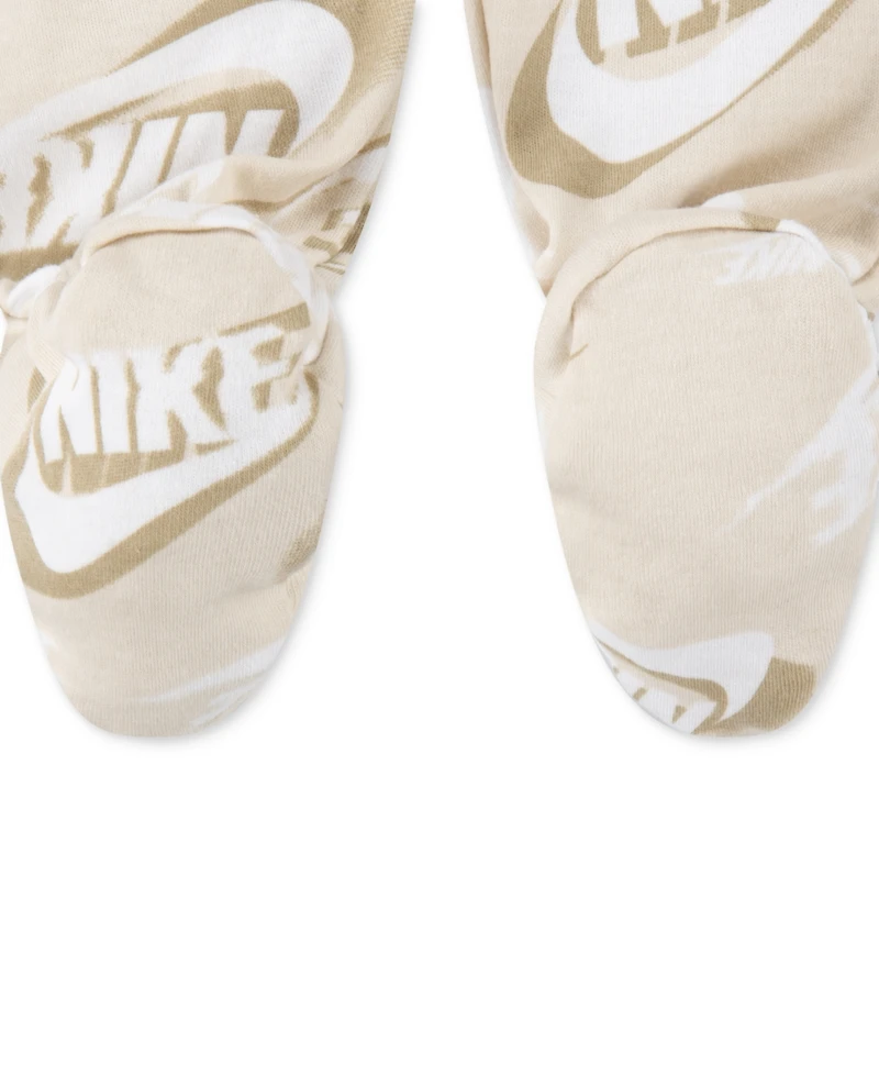 Nike Baby Printed Interlock Footed Coverall