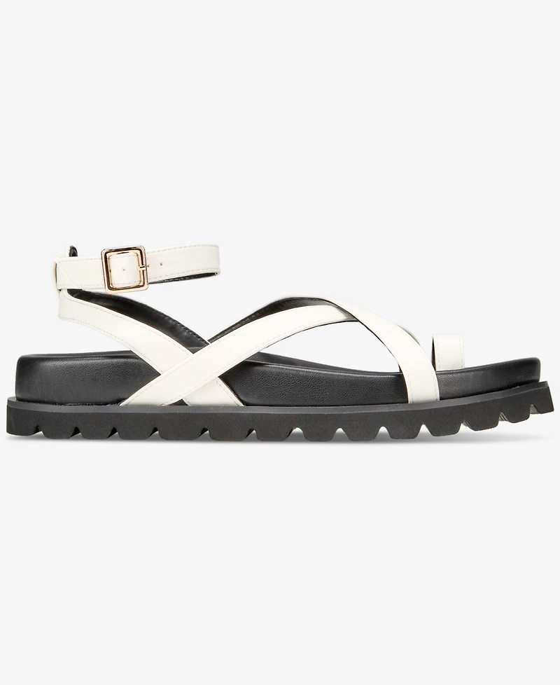 Smash Shoes Women's Ava Sport Flat Sandals - Extended Sizes Available
