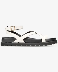 Smash Shoes Women's Ava Sport Flat Sandals - Extended Sizes Available