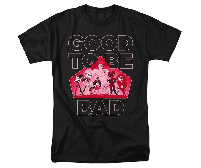 Dc Wonder Woman Men's Superhero Girls Comics Good To Be Bad Short Sleeve Adult Tee / T-Shirt